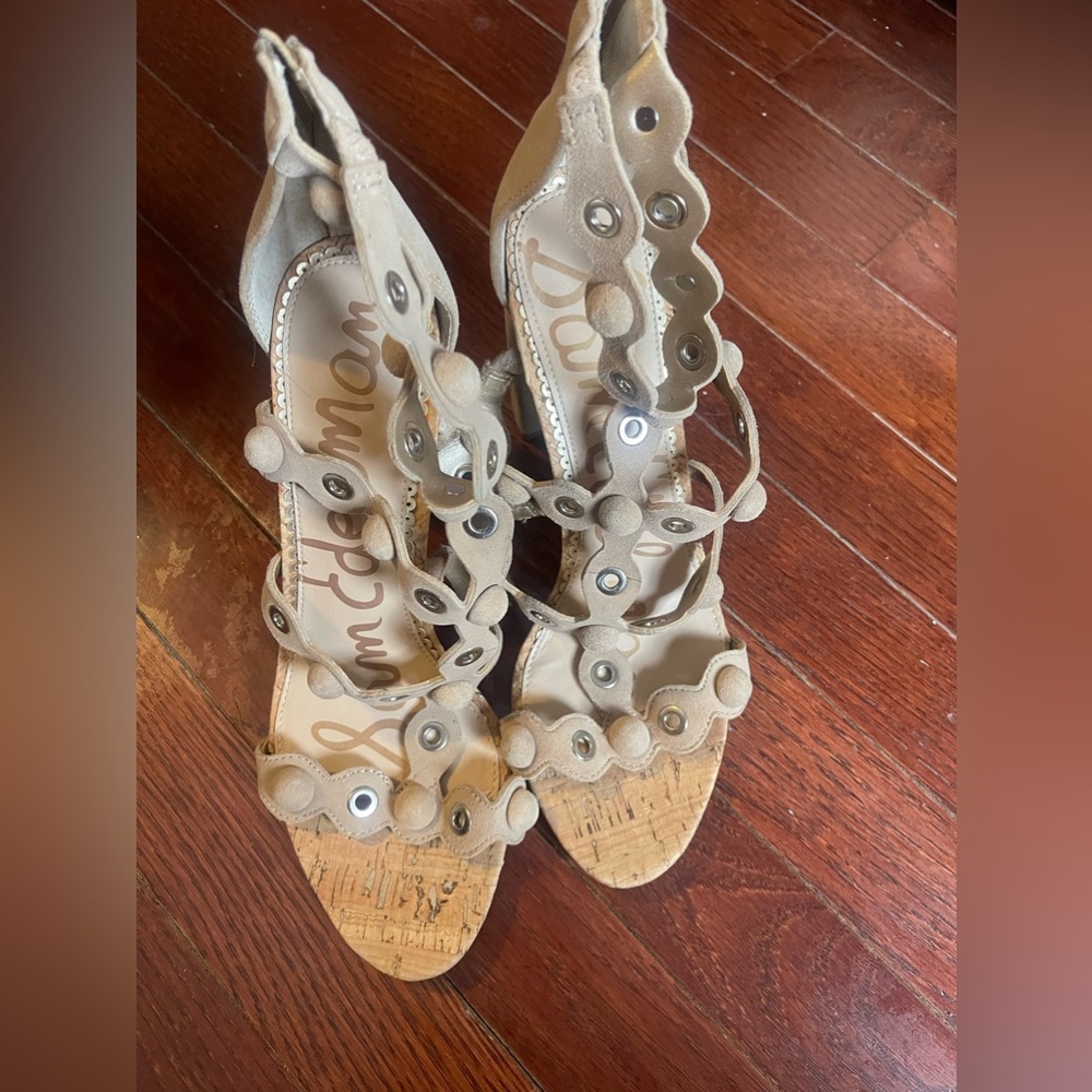 Sam Edelman size 9 — high heel sandals never worn